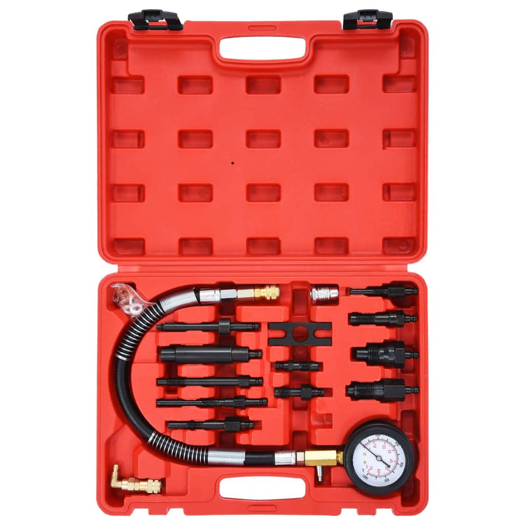 Kit Tester di Compressione 14 pz per Motori Diesel 210557