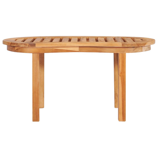 Tavolino da Caffè 90x50x45 cm in Legno Massello di Teak cod mxl 18390