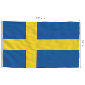 Bandiera della Svezia 90x150 cm cod mxl 67077