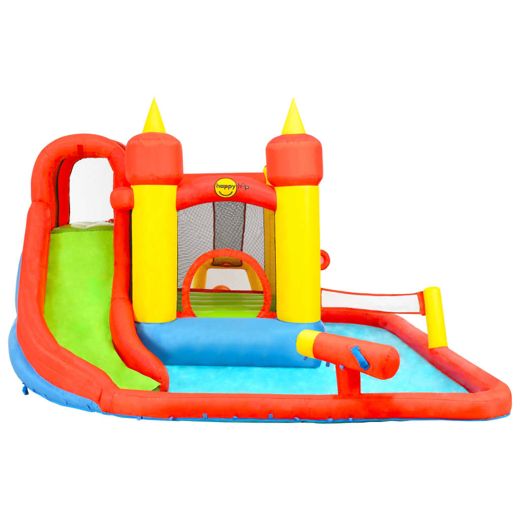 Happy Hop Gonfiabile con Scivolo e Piscina 410x385x220 cm PVC 92198