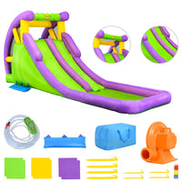 Happy Hop Scivolo Gonfiabile per Bambini con Piscina 600x215x255cm PVC 92199