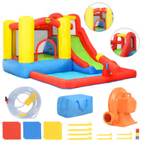 Happy Hop Gonfiabile con Scivolo e Piscina 350x280x190 cm PVC 92200