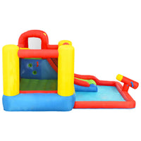 Happy Hop Gonfiabile con Scivolo e Piscina 350x280x190 cm PVC 92200