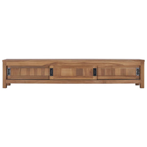 Mobile Porta TV 150x30x30 cm in Legno Massello di Teak cod mxl 10215