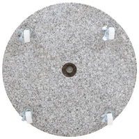 Base per Ombrellone Granito 30 kg Circolare Grigia 48562