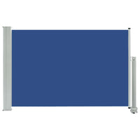 Tenda Laterale Retrattile per Patio 60x300 cm Blu 48356