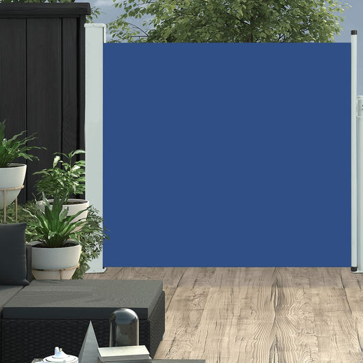 Tenda Laterale Retrattile per Patio 170x300 cm Blu cod mxl 21594