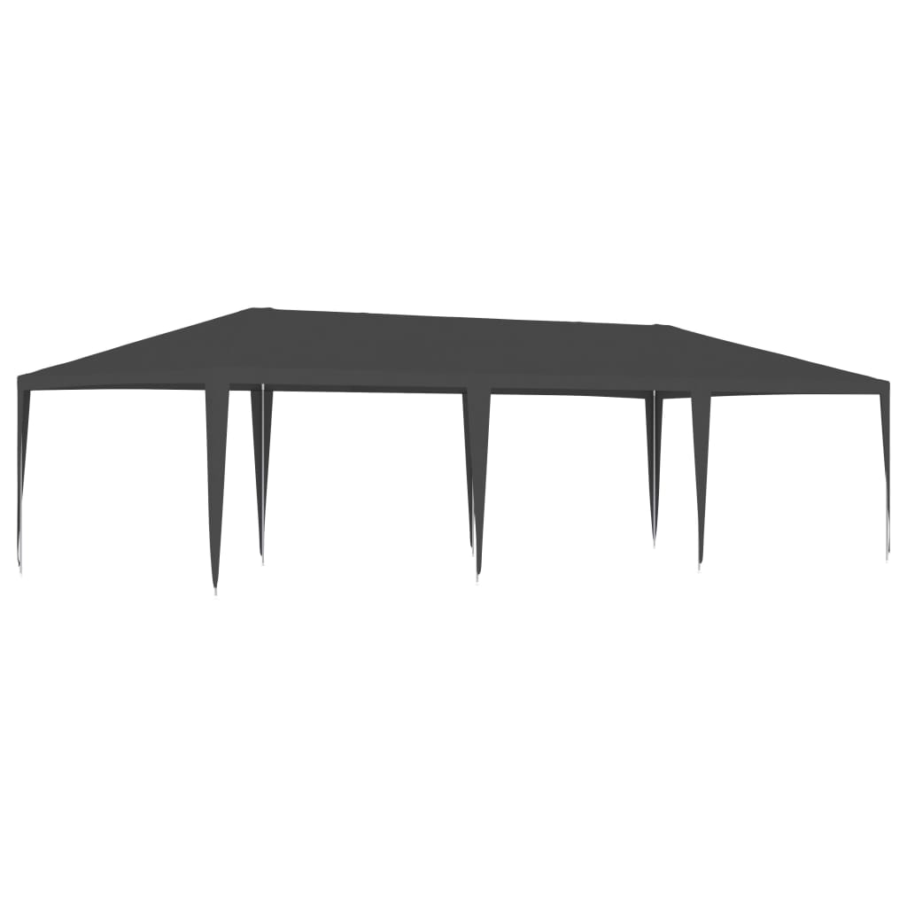 Gazebo Professionale 4x9 m Antracite 90 g/m² 48510