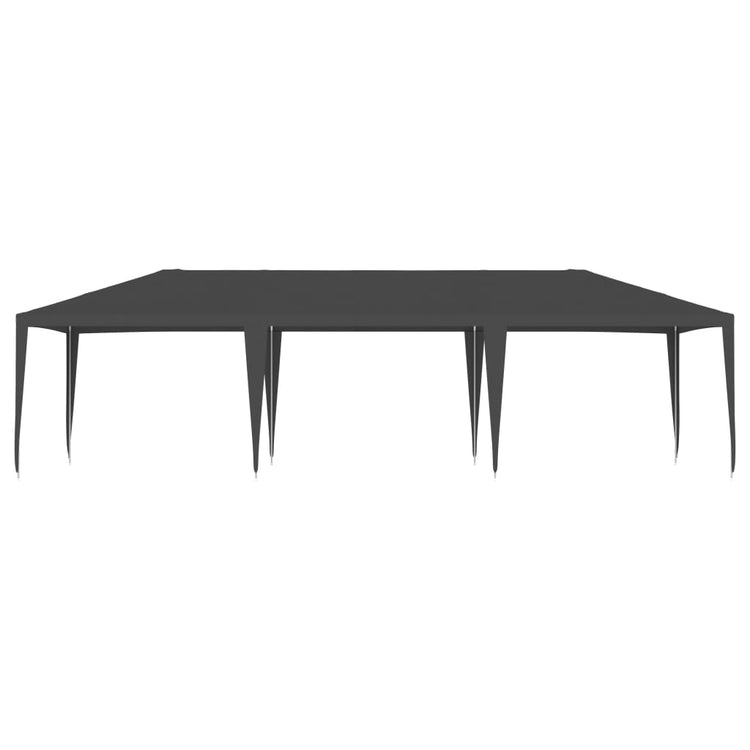 Gazebo Professionale 4x9 m Antracite 90 g/m² 48510