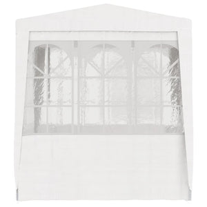 Gazebo Professionale con Pareti 2x2 m Bianco 90 g/m² 48516