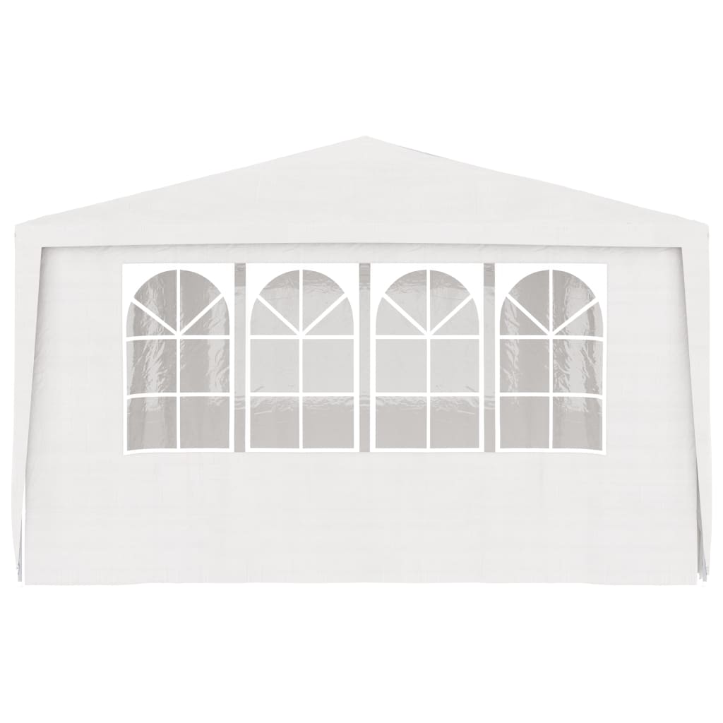 Gazebo Professionale con Pareti 4x6 m Bianco 90 g/m² cod mxl 66342