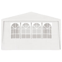 Gazebo Professionale con Pareti 4x6 m Bianco 90 g/m² cod mxl 66342