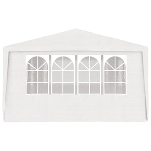 Gazebo Professionale con Pareti 4x6 m Bianco 90 g/m² cod mxl 66342