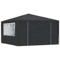 Gazebo Professionale con Pareti 4x4 m Verde 90 g/m² cod mxl 66203