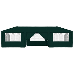 Gazebo Professionale con Pareti 4x9 m Verde 90 g/m² cod mxl 66339