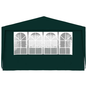 Gazebo Professionale con Pareti 4x9 m Verde 90 g/m² cod mxl 66339