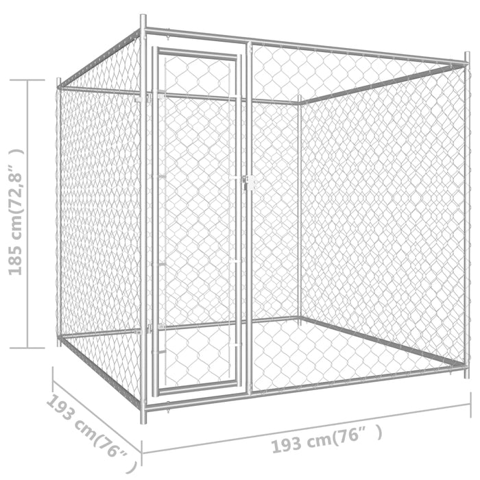 Canile da Esterno 193x193x185 cm  cod mxl 47611