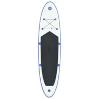 Set Tavola da SUP e Surf Gonfiabile Blu e Bianco cod mxl 61894