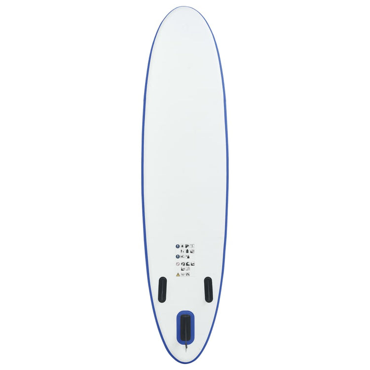 Set Tavola da SUP e Surf Gonfiabile Blu e Bianco cod mxl 61894