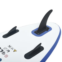 Set Tavola da SUP e Surf Gonfiabile Blu e Bianco cod mxl 61894