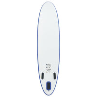 Set Tavola da SUP e Surf Gonfiabile Blu e Bianco cod mxl 62389