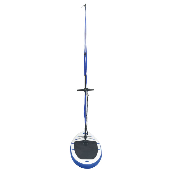 Set Tavola Gonfiabile da SUP con Vela Blu e Bianco cod mxl 68388