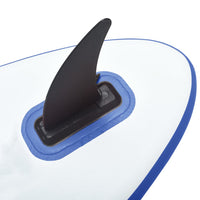 Set Tavola Gonfiabile da SUP con Vela Blu e Bianco cod mxl 68388