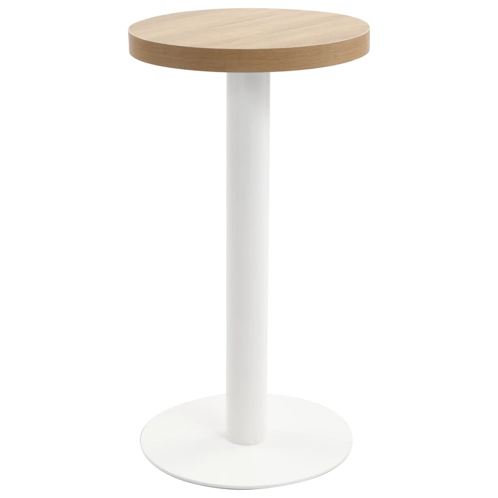 Tavolo da Bistrot Marrone Chiaro 40 cm in MDF 286414