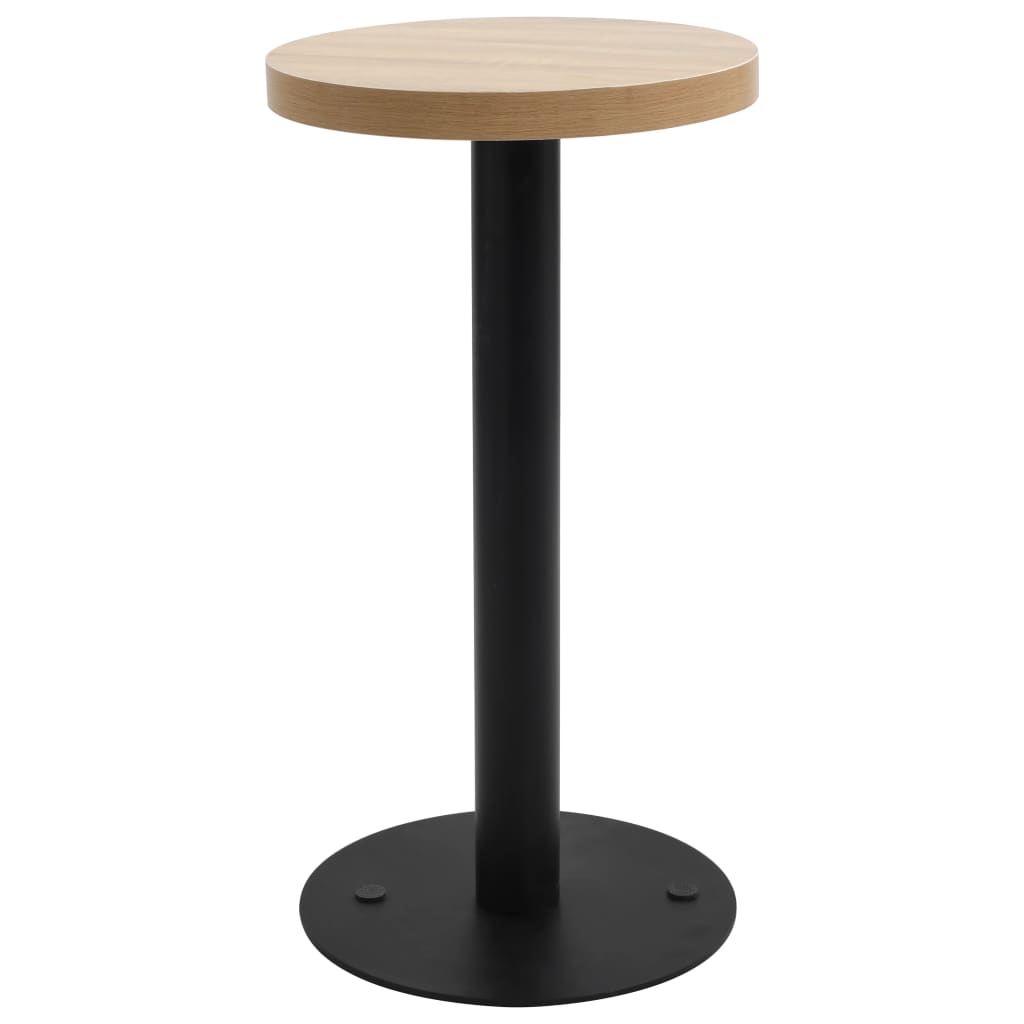 Tavolo da Bistrot Marrone Chiaro 40 cm in MDF 286415