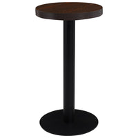 Tavolo da Bistrot Marrone Scuro 40 cm in MDF cod mxl 7617