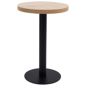 Tavolo da Bistrot Marrone Chiaro 50 cm in MDF 286418