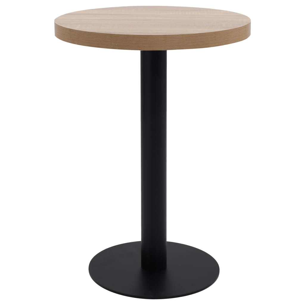 Tavolo da Bistrot Marrone Chiaro 60 cm in MDFcod mxl 81494