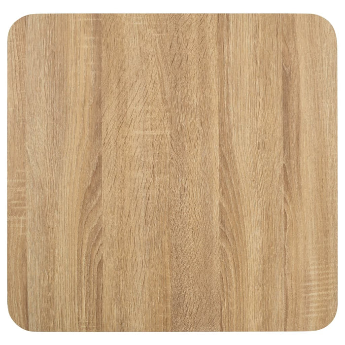 Tavolo da Bistrot Marrone Chiaro 50x50 cm in MDF 286426