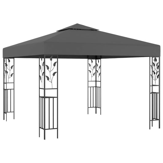 Gazebo 3x3 m Antracite 47946