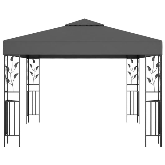 Gazebo 3x3 m Antracite 47946