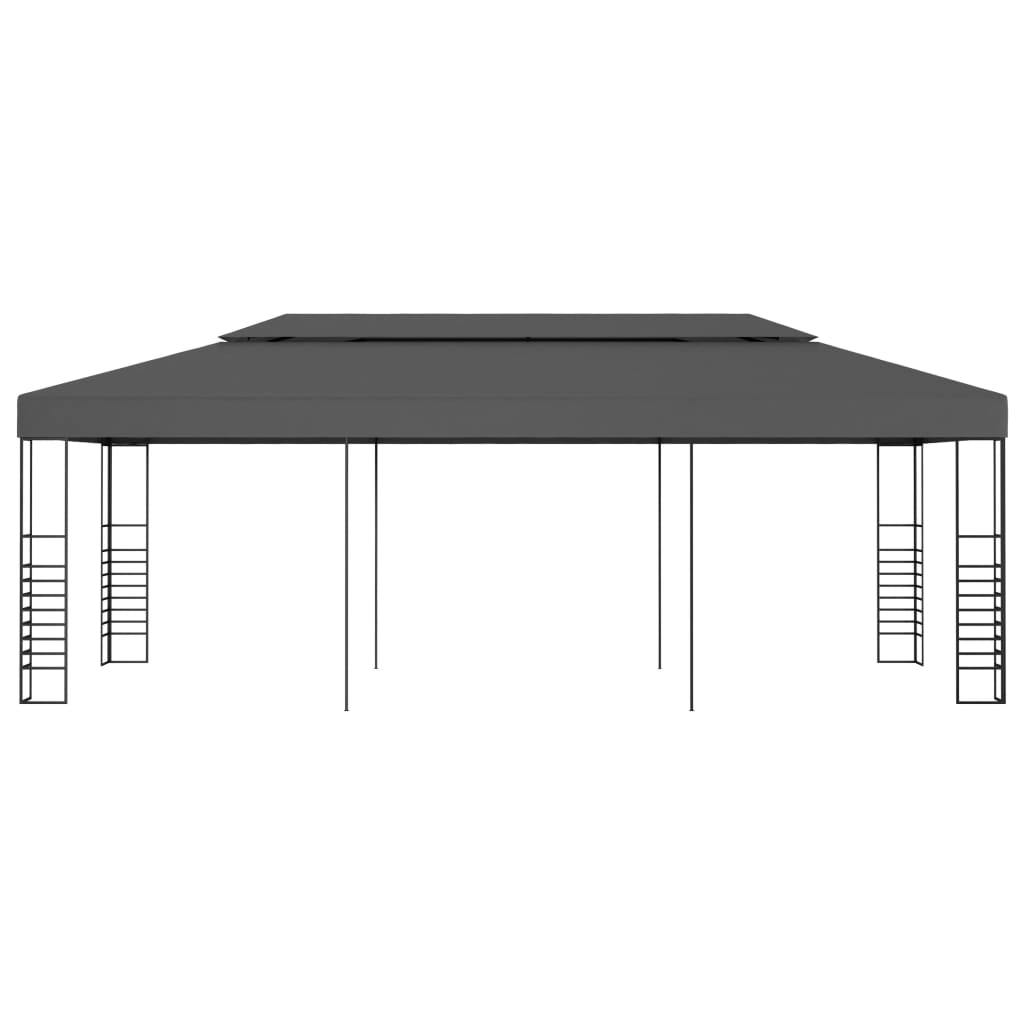 Tenda Gazebo 3x6 m Antracite 47959