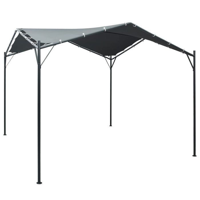 Gazebo Padiglione Tenda Tettoia 3x3 m Acciaio Antracite cod mxl 66130