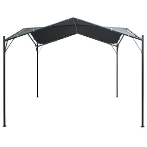 Gazebo Padiglione Tenda Tettoia 3x3 m Acciaio Antracite cod mxl 66130