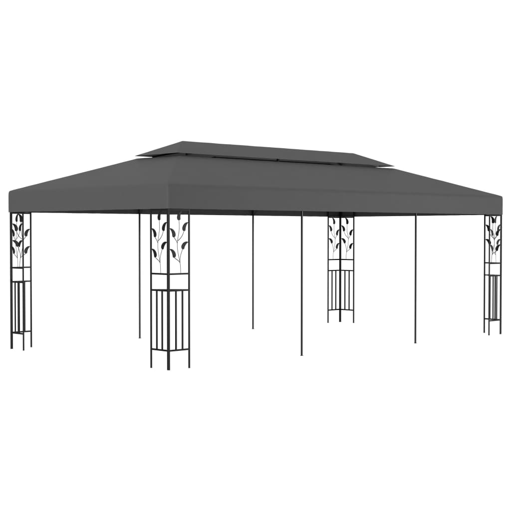 Gazebo 3x6 m Antracite cod mxl 54923