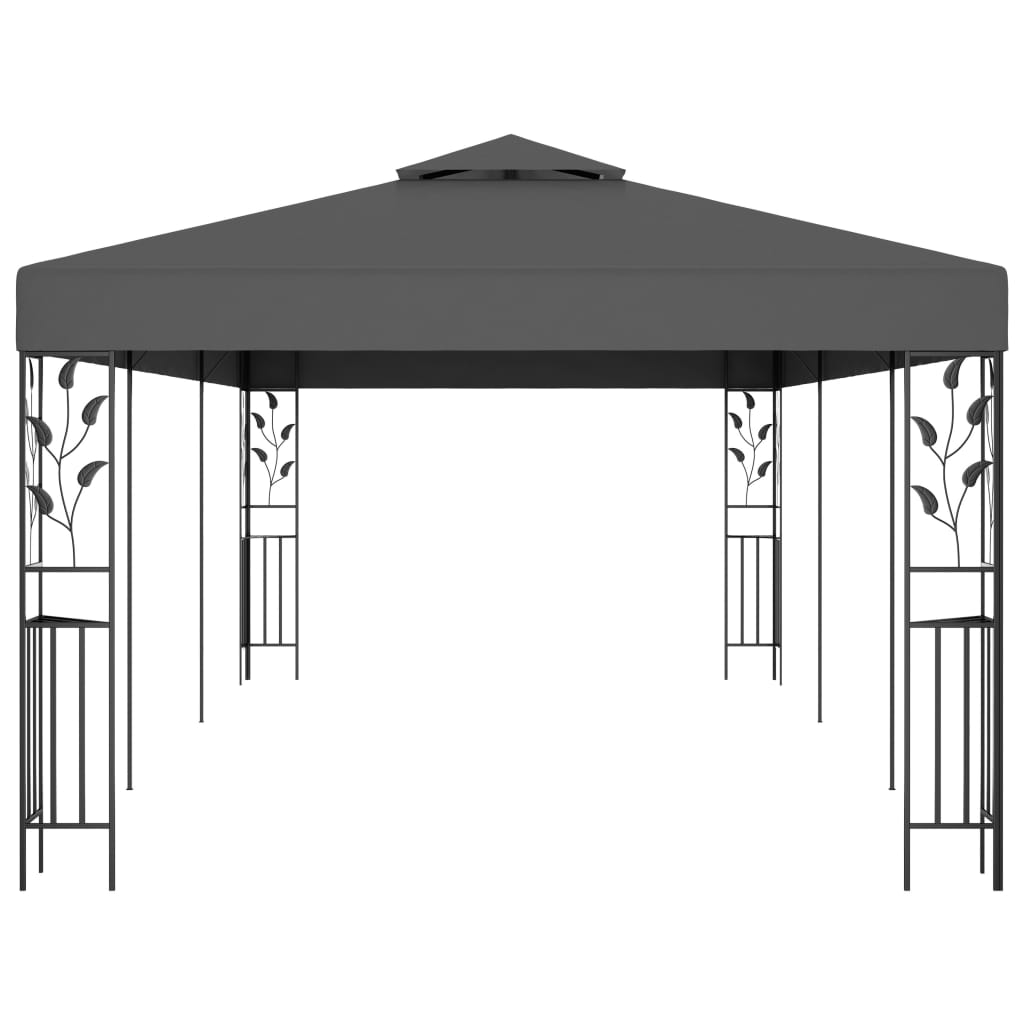 Gazebo 3x6 m Antracite cod mxl 54923