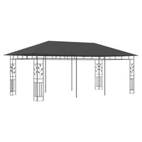 Gazebo con Zanzariera 6x3x2,73 m Antracite 47974