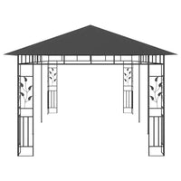 Gazebo con Zanzariera 6x3x2,73 m Antracite cod mxl 66148