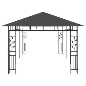 Gazebo con Zanzariera 6x3x2,73 m Antracite cod mxl 66148