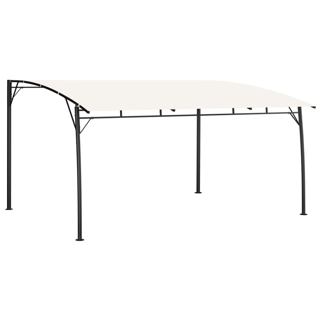 Tenda Parasole da Giardino 4x3x2,55 m Crema cod mxl 66068