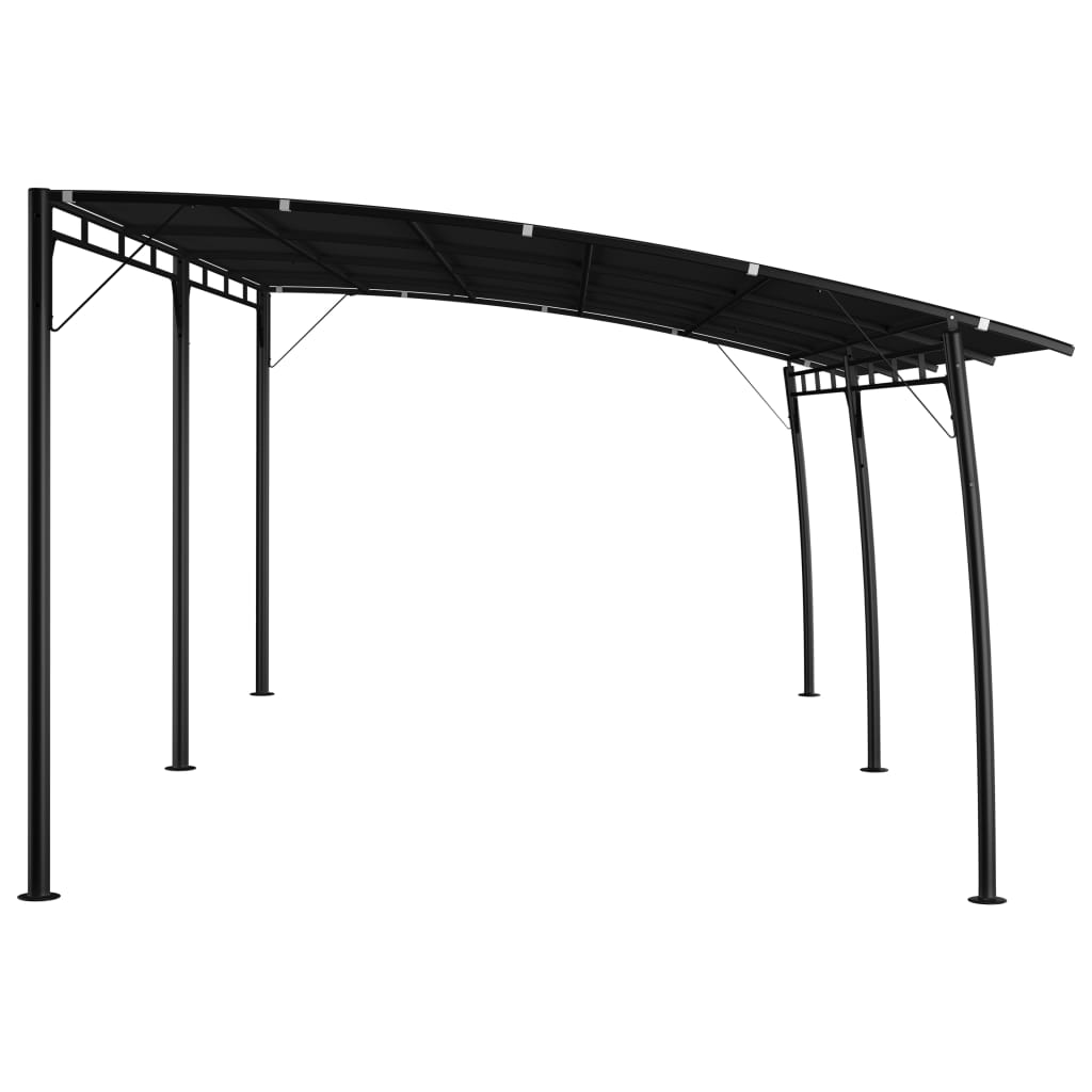 Tenda Parasole da Giardino 6x3x2,55 m Antracite