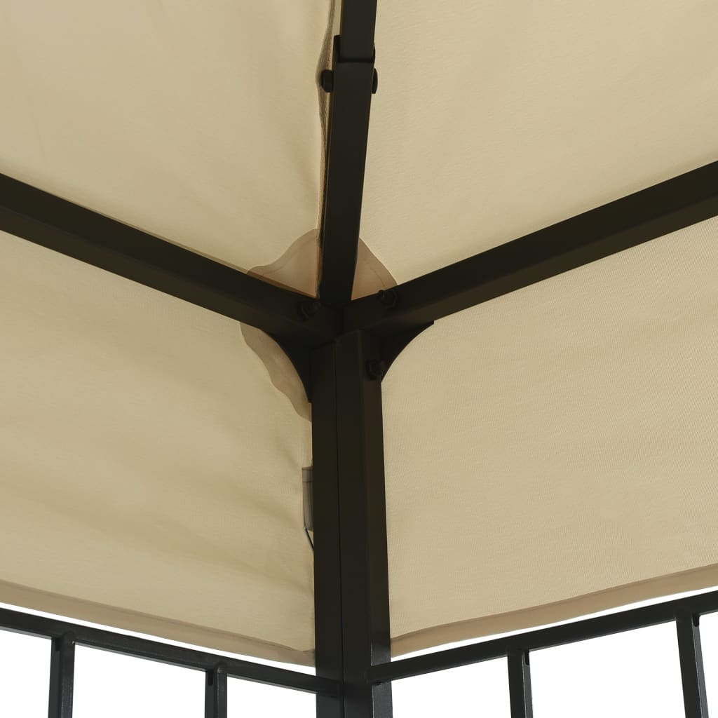 Gazebo 3x4 m Crema cod mxl 66032