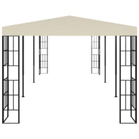 Gazebo 3x3 m Crema cod mxl 65916