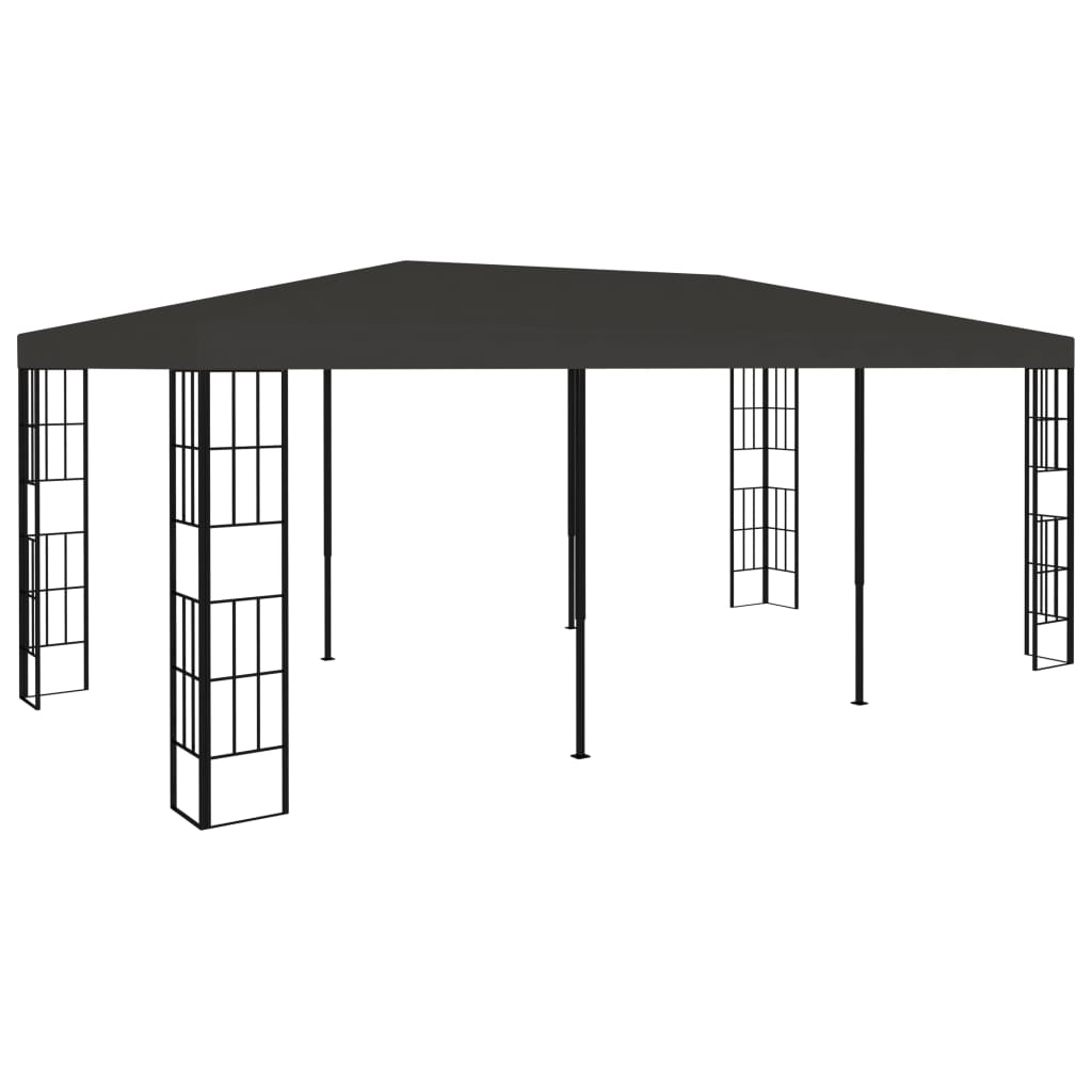 Gazebo 3x6 m Antracite cod mxl 66198