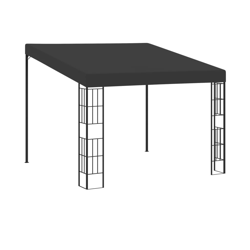 Gazebo a Parete 3x3 m Antracite in Tessutocod mxl 97229