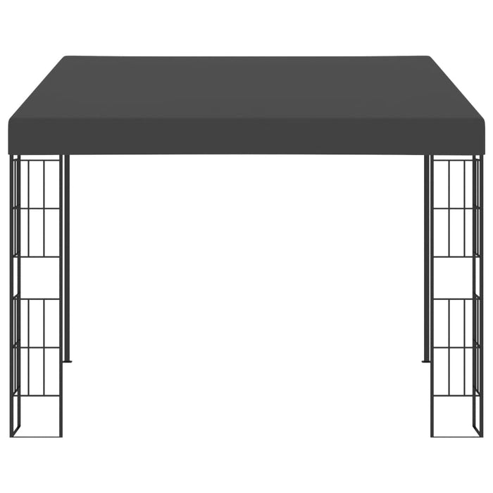 Gazebo a Parete 3x3 m Antracite in Tessutocod mxl 97229